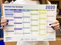 календарь на 2020 год (картон 1,5мм, кашировка)