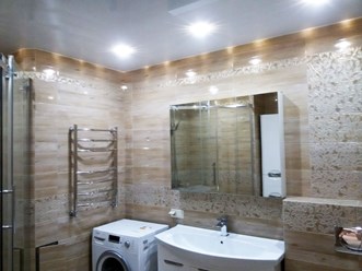 Красивый ремонт ванной комнаты