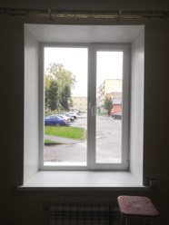 Замена и отделка окна под ключ - Серпухов, пл.49 Армии (сталинский дом)