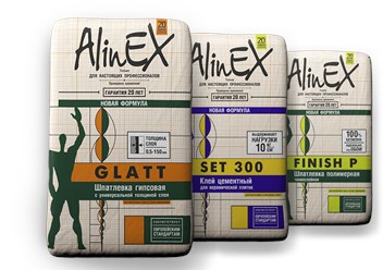 Алинекс - сухие строительные смеси для ремонта