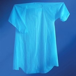 Халат хирургический 140см СМС пл. 25 г...а на резинке  стер.