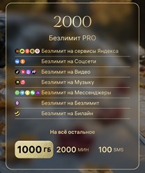 Премиум тариф