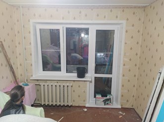 Балконный блок в 5 этажный панельный дом