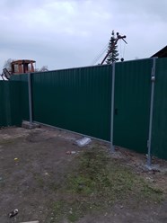 Заборы профлист