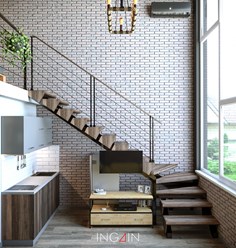Project hotel "Apart Loft" - дизайн гостиничного номера 26,8 м2 в Хабаровске. Студия дизайна интерьеров INGAIN