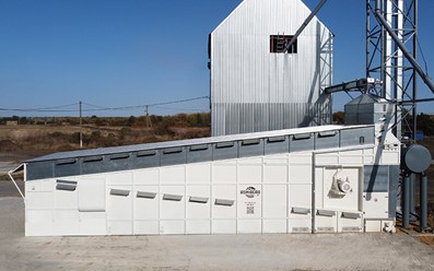 Зерносушилка ASM-AGRO-58 установленная в Волгоградской области.