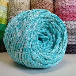 Полиэфирный шнур для вязания 4мм. без сердечника Knitcord. Цвет: тополевый меланж