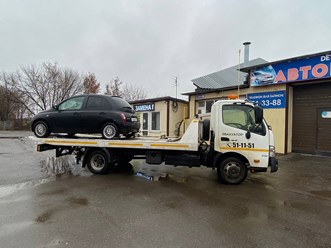Эвакуатор "Рязань-Эвак" на вызове в Рязани. Круглосуточная эвакуация автомобилей.