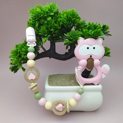 Держатель с грызунком Енот