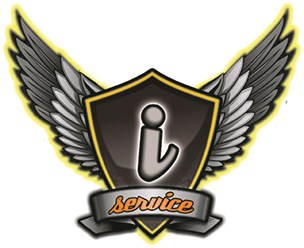 Логотип I-Service (Автотехцентр)