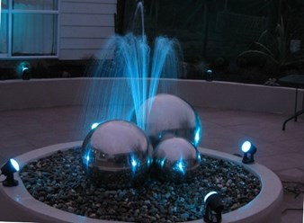 Подсветка фонтанов