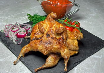 перепелки на мангале