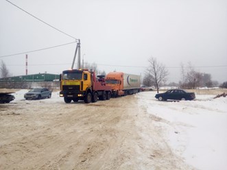 Эвакуация Фуры в Московской области