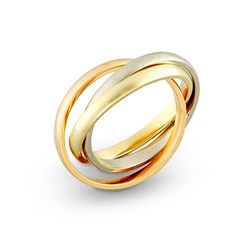 Обручальное кольцо "Тринити"