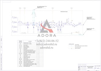 Принципиальная схема компрессорной станции