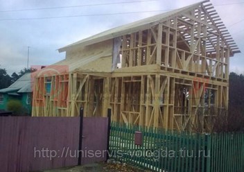 Строительство каркасного дома в Архангельской области