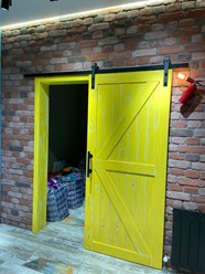 Амбарные двери. 100% сосна