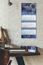 Изготовление и печать календарей на заказ. Настенные календари, настольные календари, квартальные календари, календарь домик, карманные, календарь на магните.