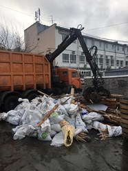 Погрузка и вывоз строительного и бытового мусора.