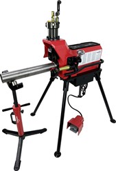 Станок для накатки желобков Remmers Mustang 1"-6" (Реммерс Мустанг 1"-6") серия "Pro-Groover" для создания грувлочных соединений на стальных и нержавеющих трубах. диаметром 1-6 дюймов.