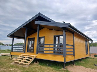 Строительство каркасных домов.