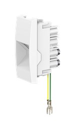 Встраиваемая модульная телефонная розетка CADUCEUS ALING MODE RJ12 6P2C, механизм