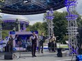 Ретро-группа «Чародеи» на выступлении в проекте "Москва 2030. Территория будущего". Исполнение песен советской эстрады и кинохитов 60-80-х годов.