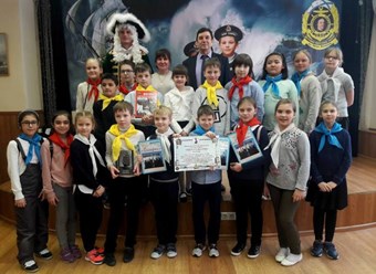 Участие 4-го А класса школы №2099 в проекте «Москва – порт пяти морей!»