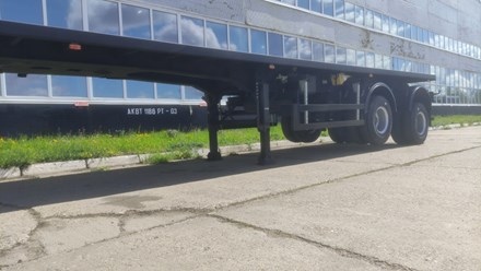 полуприцеп под высоту ССУ 1650 на пневмоподвеске под установку изотермического фургона