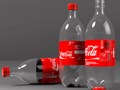 Проектирование и дизайн упаковки.3D модель бутылки Coca-Cola и ее визуализация
