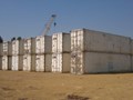 База для хранения рефрижераторных контейнеров