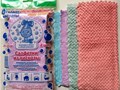 "Салфетки из вискозы" — изготовлена из вискозы в 4-х цветах. В индивидуальной упаковке 4 штуки 250*250 (мм)
