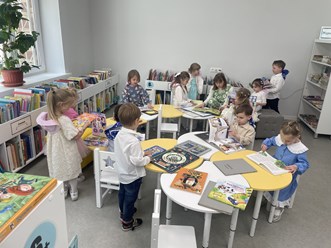 Экскурсия « день Пушкина 2023» Дома Дружбы в библиотеку .