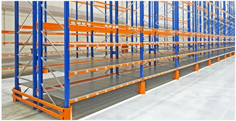 Фронтальные стеллажи