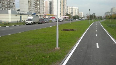 Велодорожка Капотня-Марьино. гМосква
