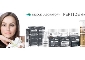 Nicole Laboratory выпустила коллекцию самых передовых ухаживающих косметических средств для кожи лица, шеи и декольте PEPTIDE expert. Данная серия – эффективный омолаживающий комплекс средств.