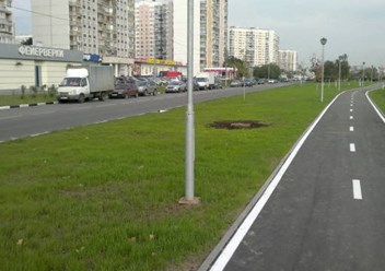 Велодорожка Капотня-Марьино. гМосква