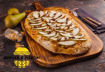 Пиццони с грушей и горгонзолой большая