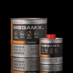 Акриловый грунт 2К 4:1 наполнитель; отвердитель