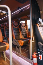Салон нашего 18 местного Mercedes-benz sprinter