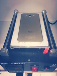 Ремонт Samsung A7 2016. Подогрев на сепараторе