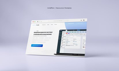 Корпоративный сайт для CRM Installplan