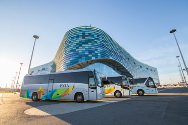 Собственный современный автобусный парк