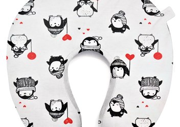 Подушка для путешествий - Влюблённые пингвины https://travel-pillow.ru/vlyublennye-pingviny