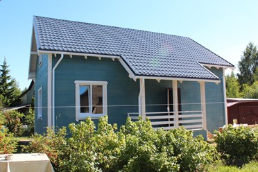 Каркасный дом в поселке Низино Ленинградской области