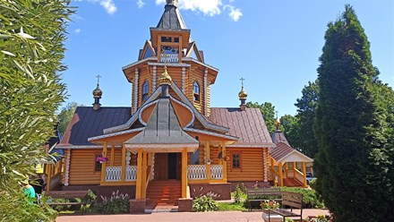 Деревянная Владимирская церковь