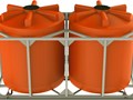 Кассета АГРО с 2-мя емкостями V 5000
Общий объем 10000 литров
