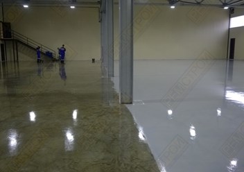 Промышленные полы для ангара