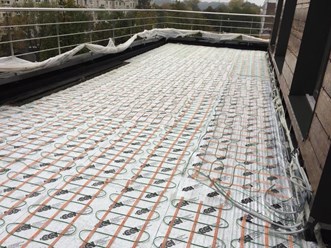 Гидроизоляция террасы в Бизнес-центре