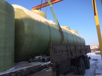 Стеклопластиковый резервуар от "РеноТЭК"